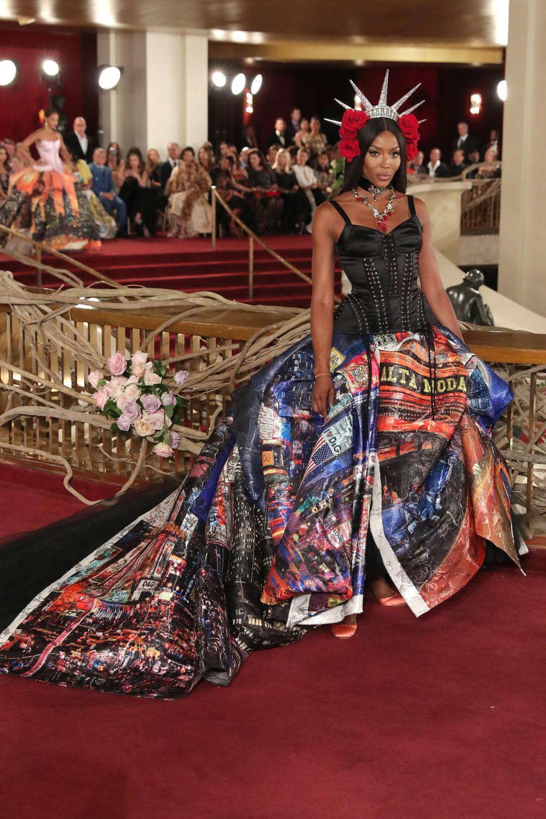 Naomi Campbell at Dolce & Gabbana Alta Moda, New York
