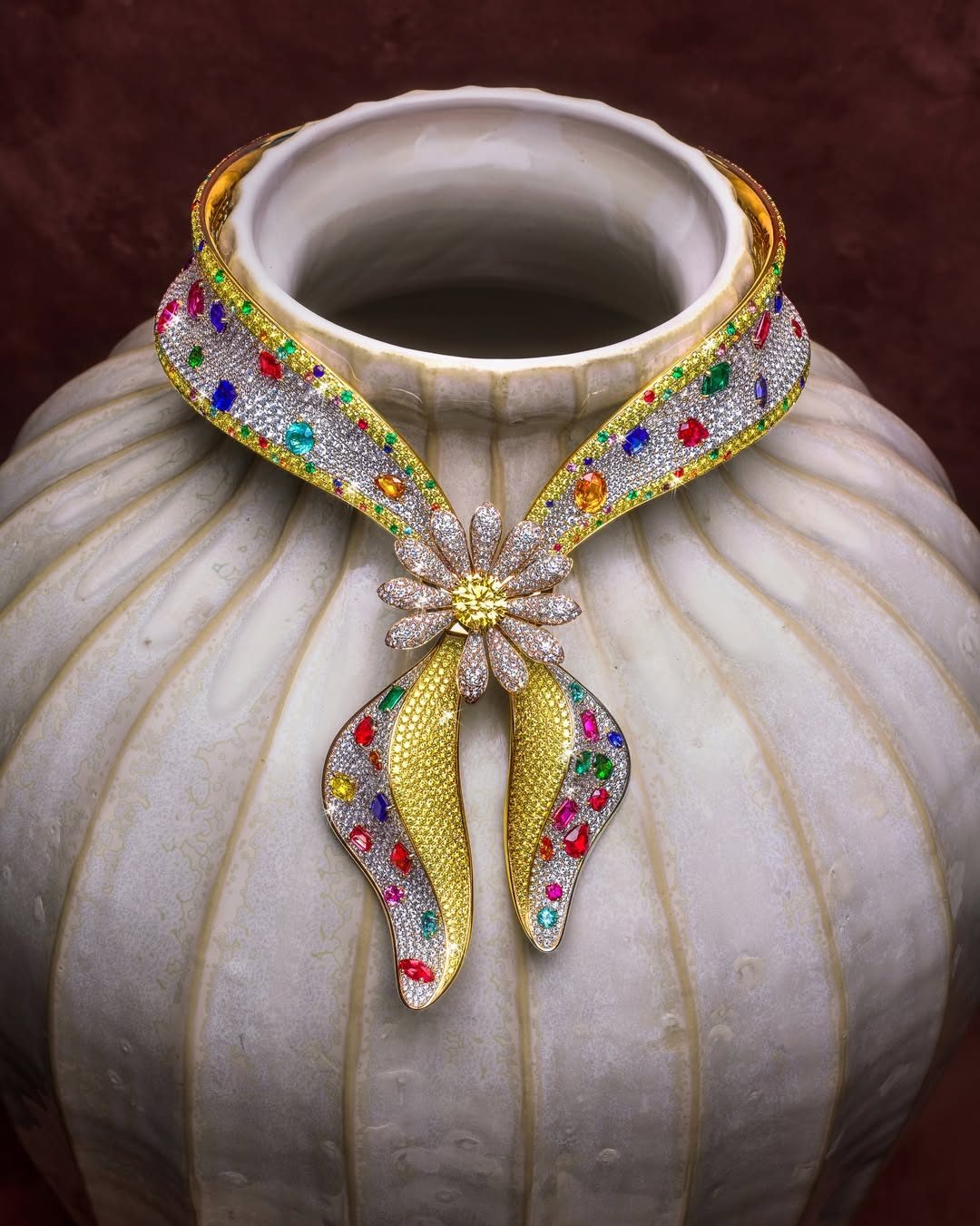 The Bandana Royale necklace